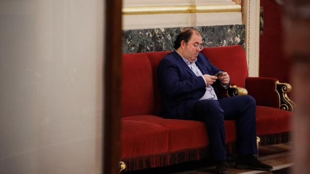 El exdiputado Alberto Casero, en una imagen captada en el Congreso el 23 de junio de 2022./