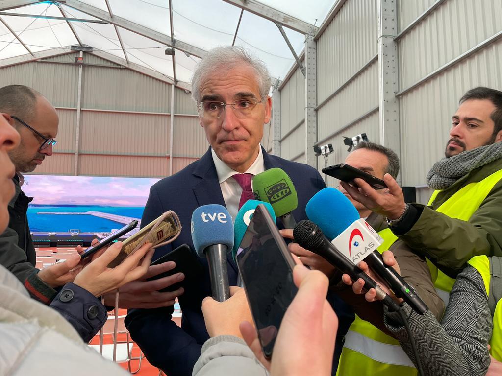 Francisco Conde esta mañana. Quincemil