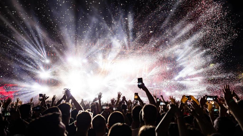 Imagen de archivo de un festival de música.