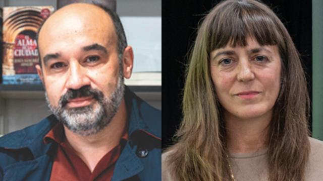 Alberto Olmos y Eider Rodríguez. Fotos de Sergio Cadierno y Harkaitz Cano