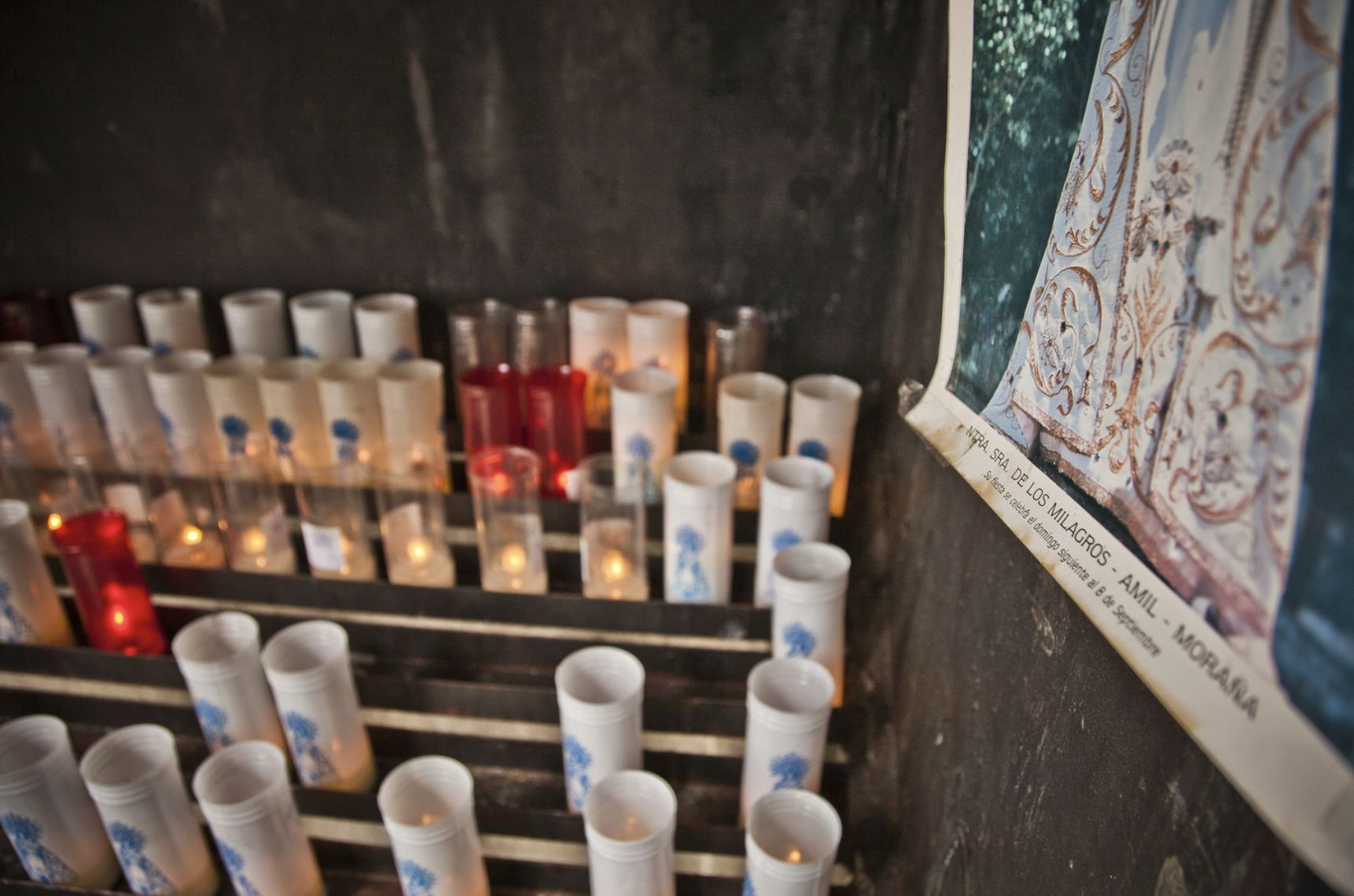 Interior del Santuario de los Milagros de Amil, Moraña. Foto: Turismo de Galicia