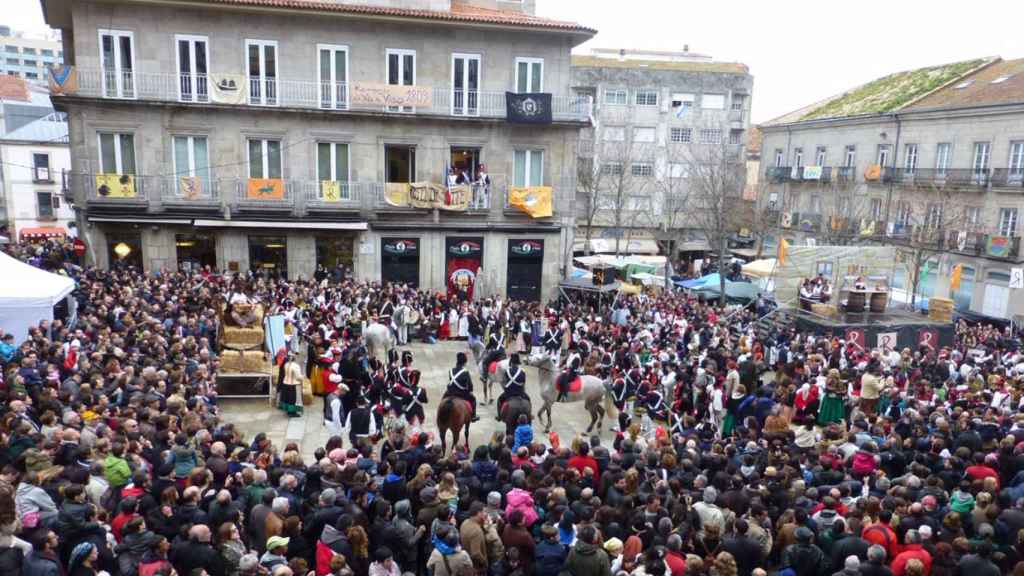 Celebración de la Reconquista de Vigo.