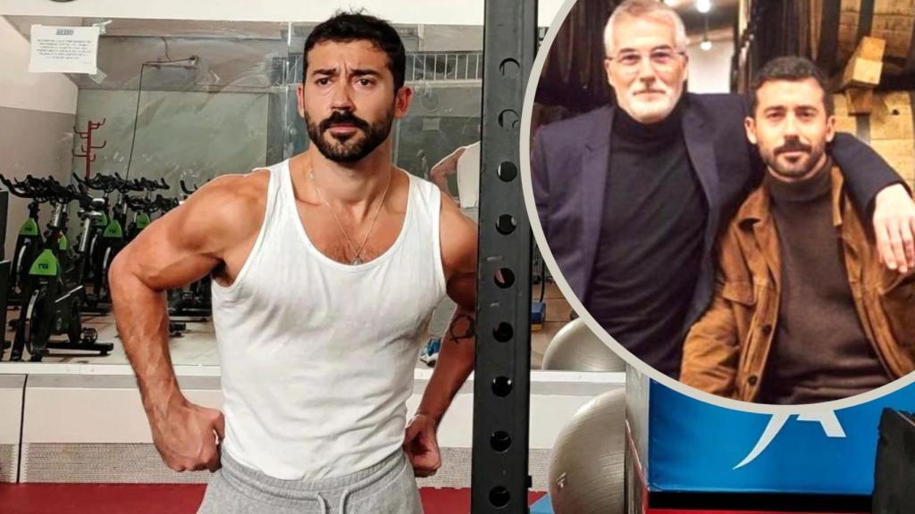 El hijo del periodista, en un montaje de JALEOS.