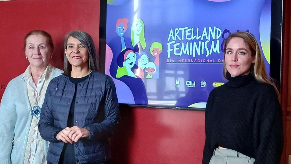 Presentación del programa de actividades por el Día de la Mujer en Santiago