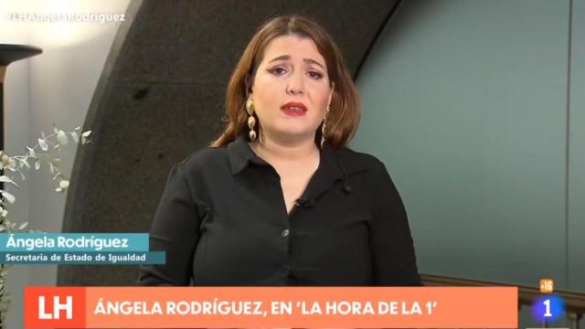 La secretaria de Estado de Igualdad, Ángela Rodríguez 'Pam', este martes.
