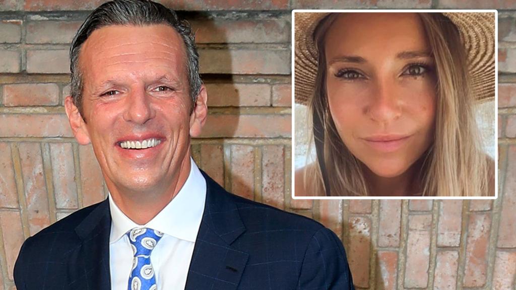 El presentador Joaquín Prat junto a su nueva razón de amor, Alexia Pla, en un montaje de EL ESPAÑOL.