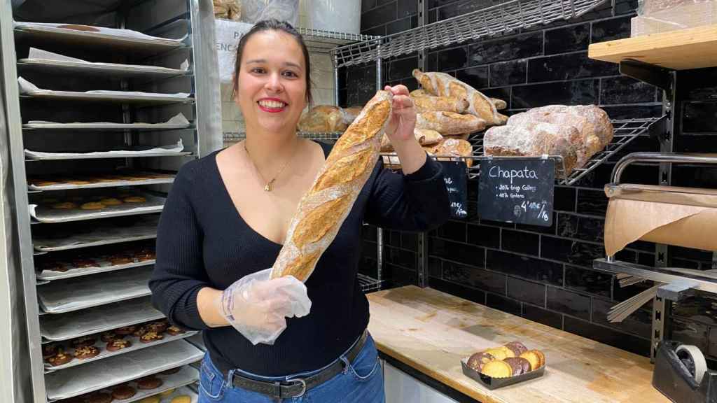 Nati Cancela, de Amásame Bakery Lab en Pontevedra.