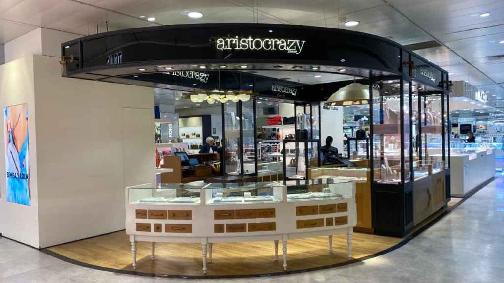 La tienda Aristocrazy en El Corte Inglés de Vigo.