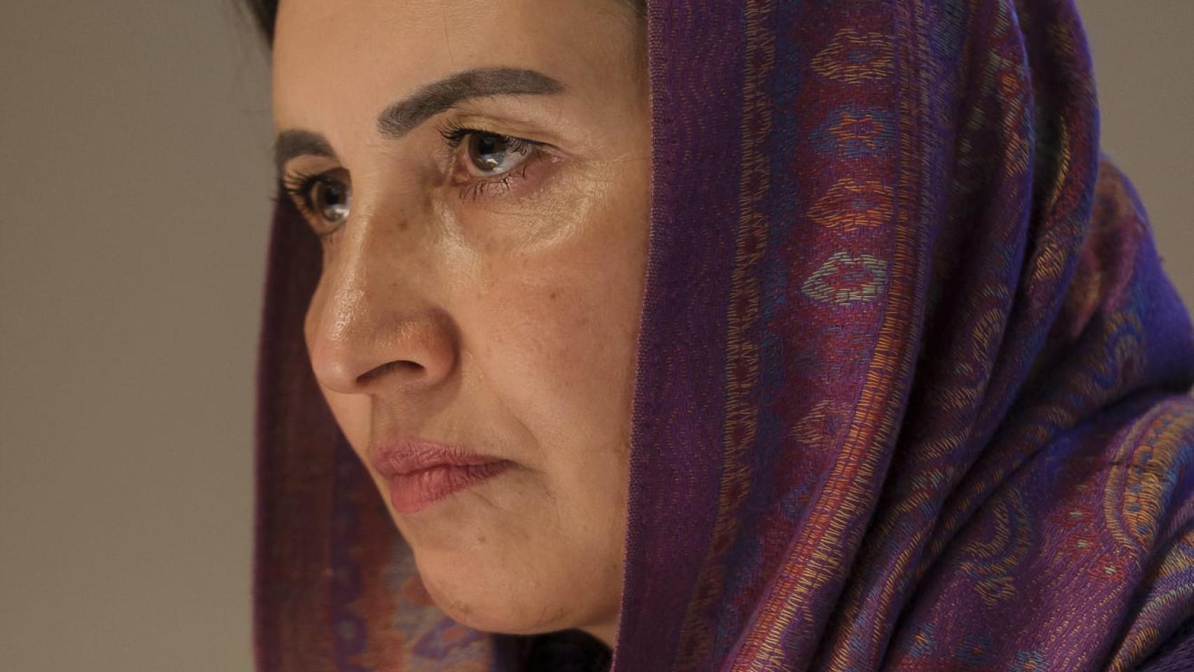 Gulalai Hotak, exjueza del Tribunal Supremo de Afganistán, refugiada en España