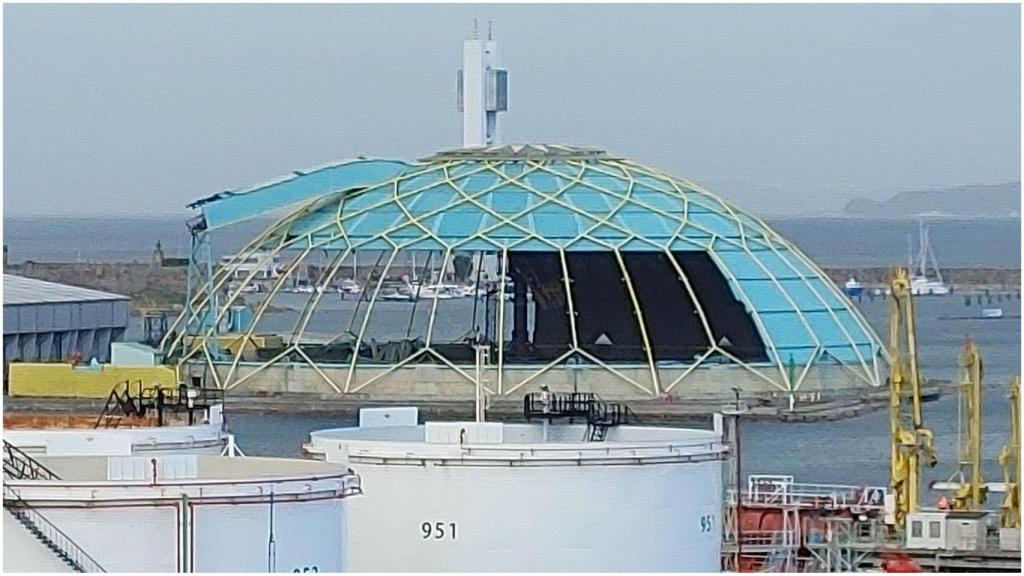 Desmontaje de la Medusa.