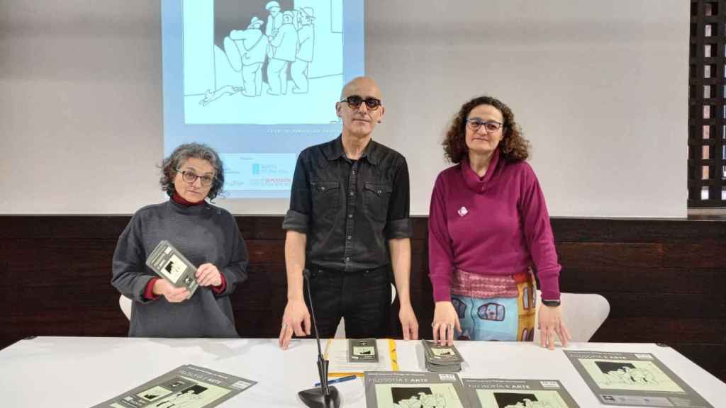 Presentación de la Semana Galega da Filosofía en Pontevedra.