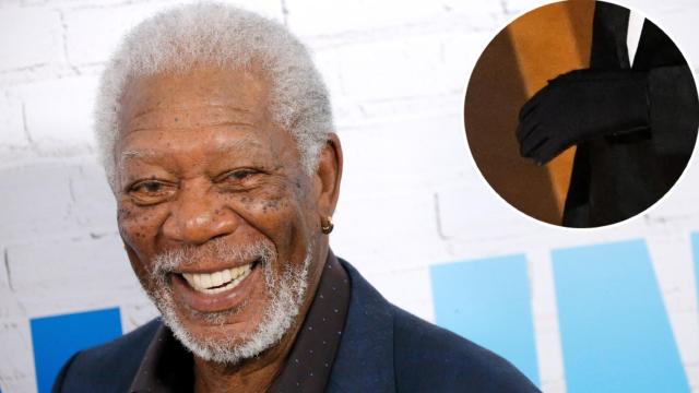 Morgan Freeman en un montaje de El Español.