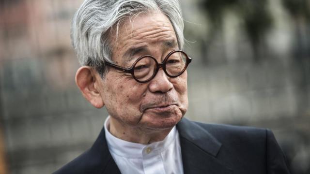El Nobel de Literatura japonés Kenzaburo Oe en una imagen de archivo.