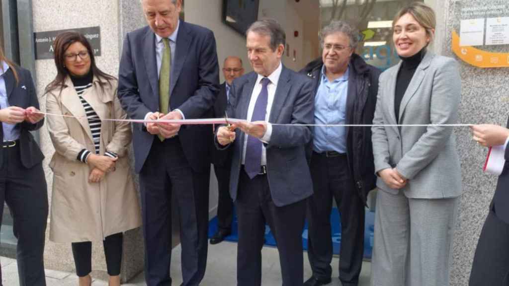 Inauguración de las oficinas de Aqualia en Vigo.