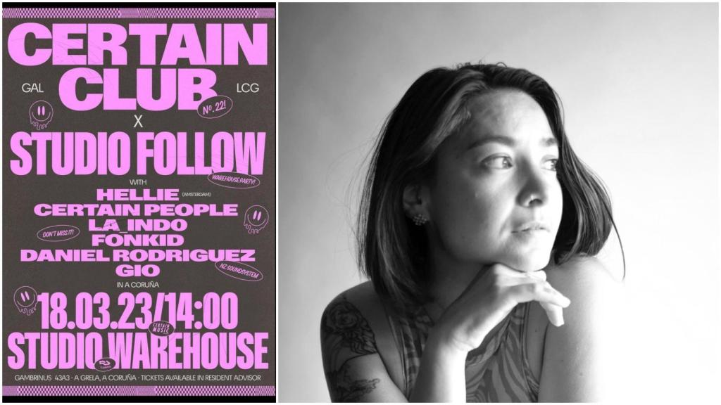 A Coruña acogerá este sábado una fiesta electrónica diurna en el Studio Follow de Agrela