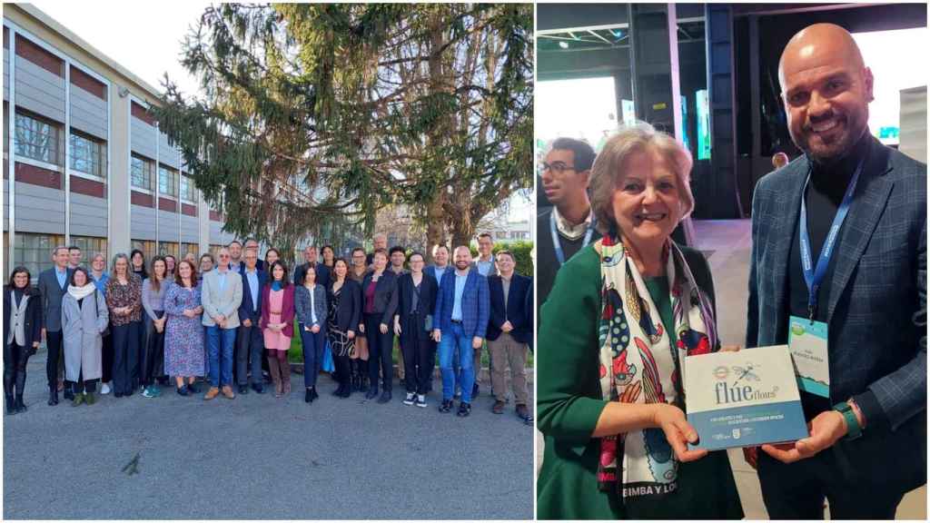 Visita de Iván Puentes a Turín (Italia).