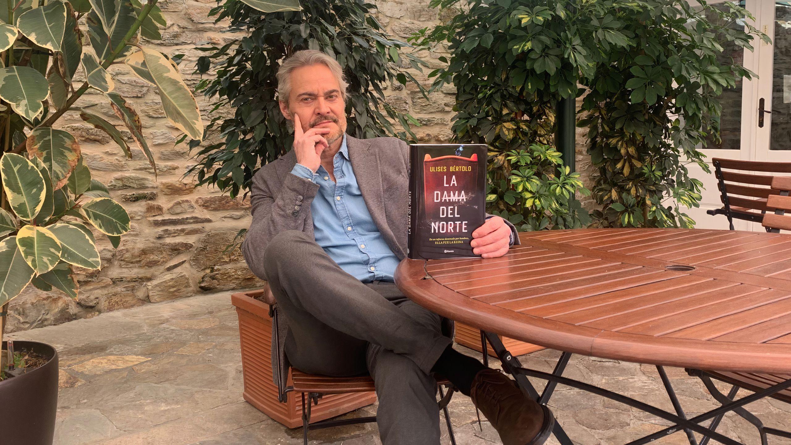 El autor Ulises Bértolo con su nueva novela.