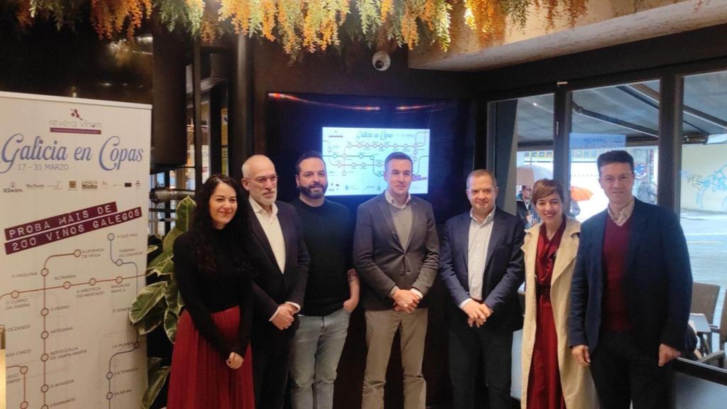 Presentación de Galicia en Copas