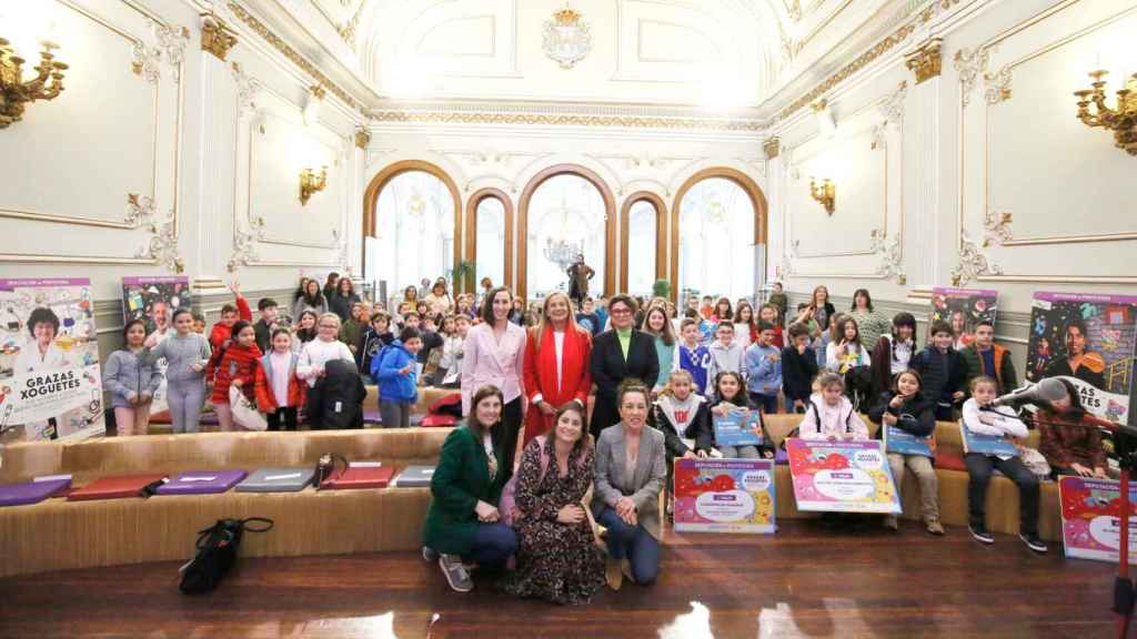 Entrega de los premios Los mejores juguetes del mundo.