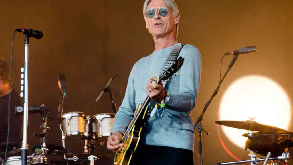 Paul Weller en concierto.