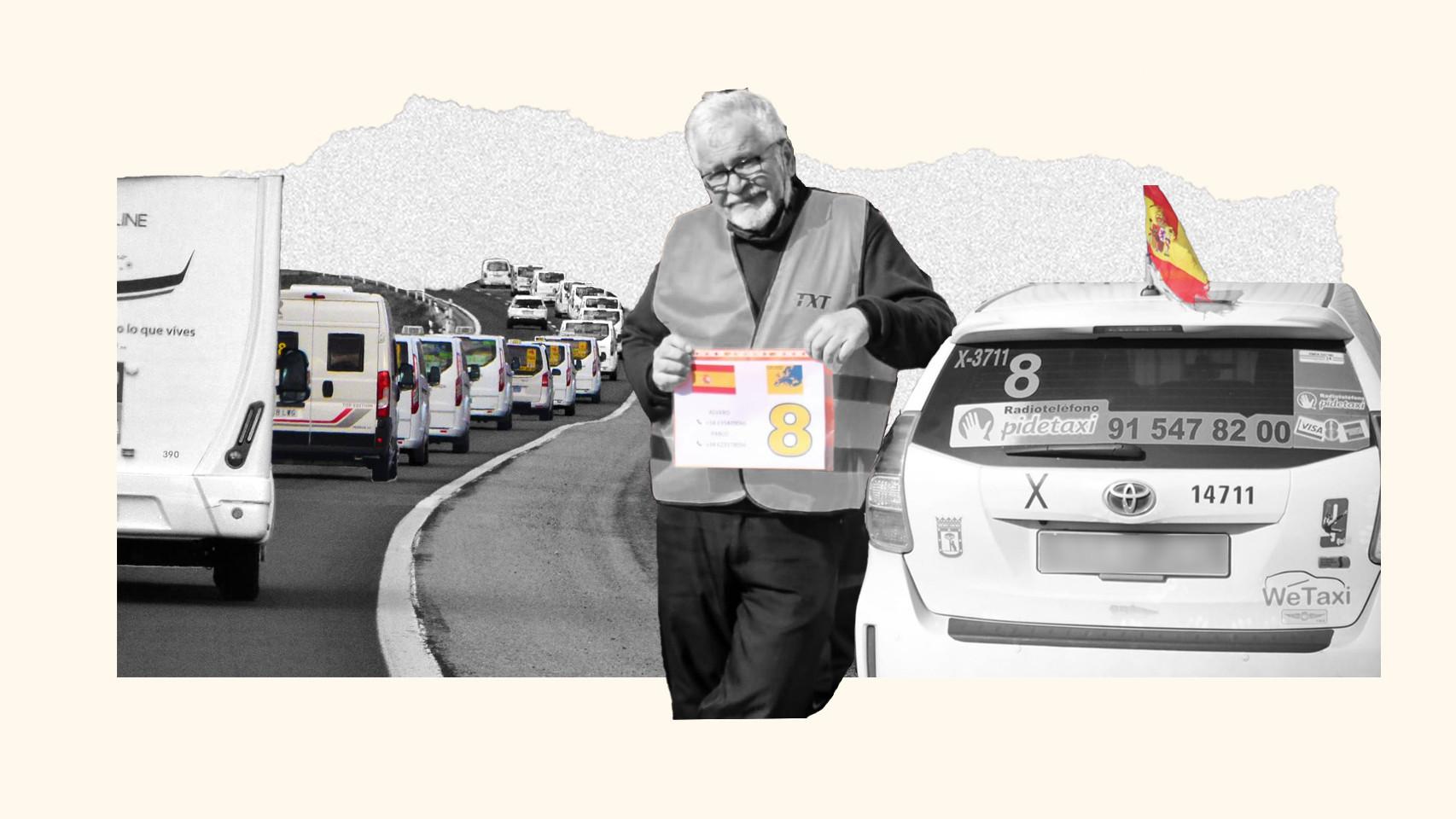 Pablo Ucero, taxista madrileño.