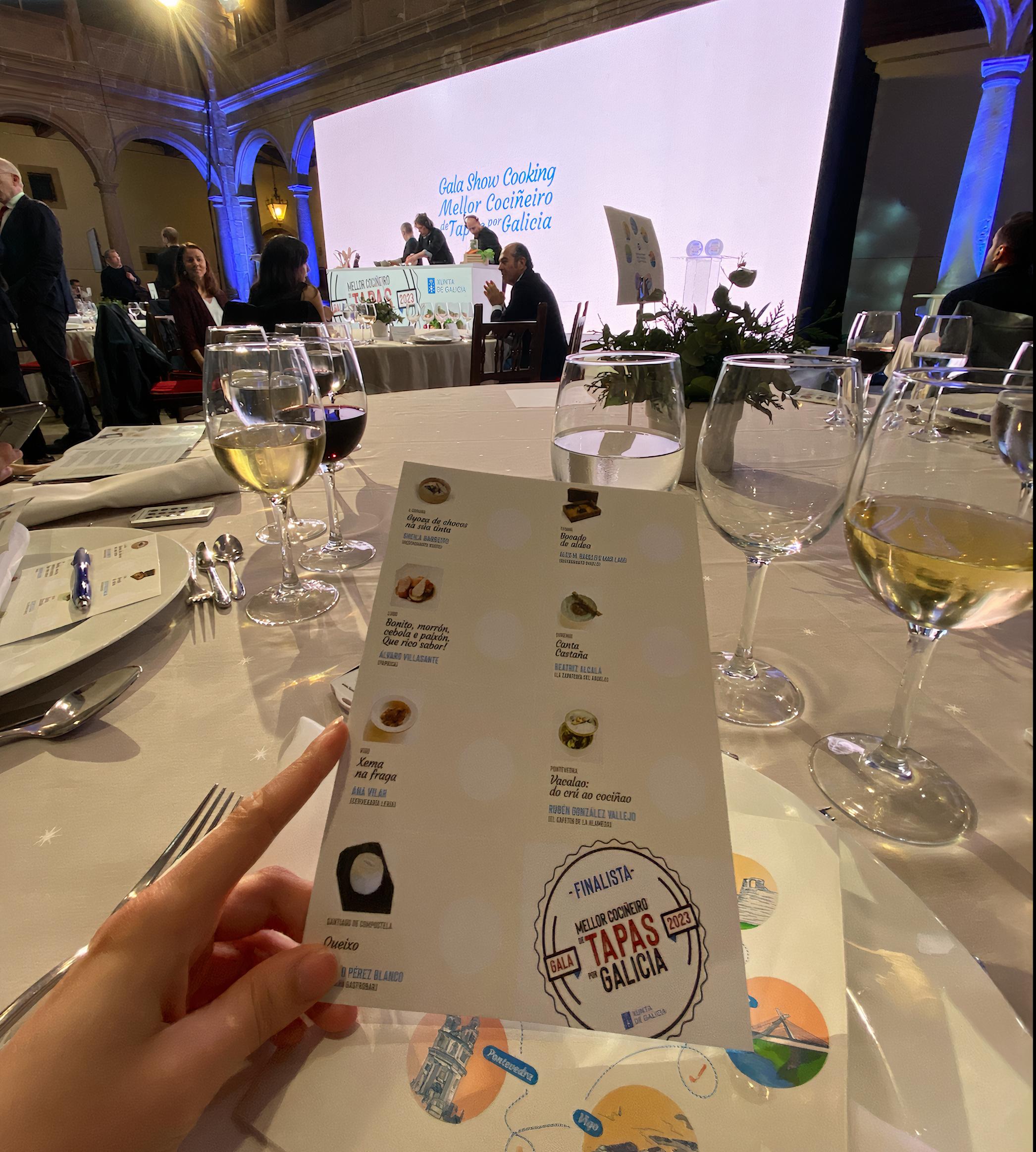 Evento Show Cooking celebrado en el Hotel Monumento San Francisco, en Santiago.