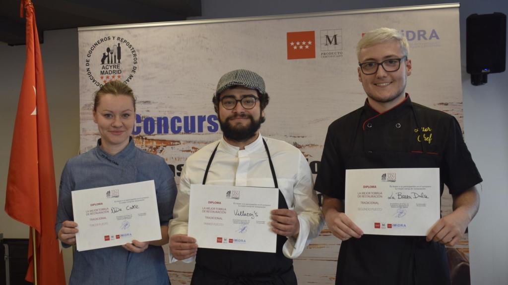 Premios a las mejores torrijas tradicionales.