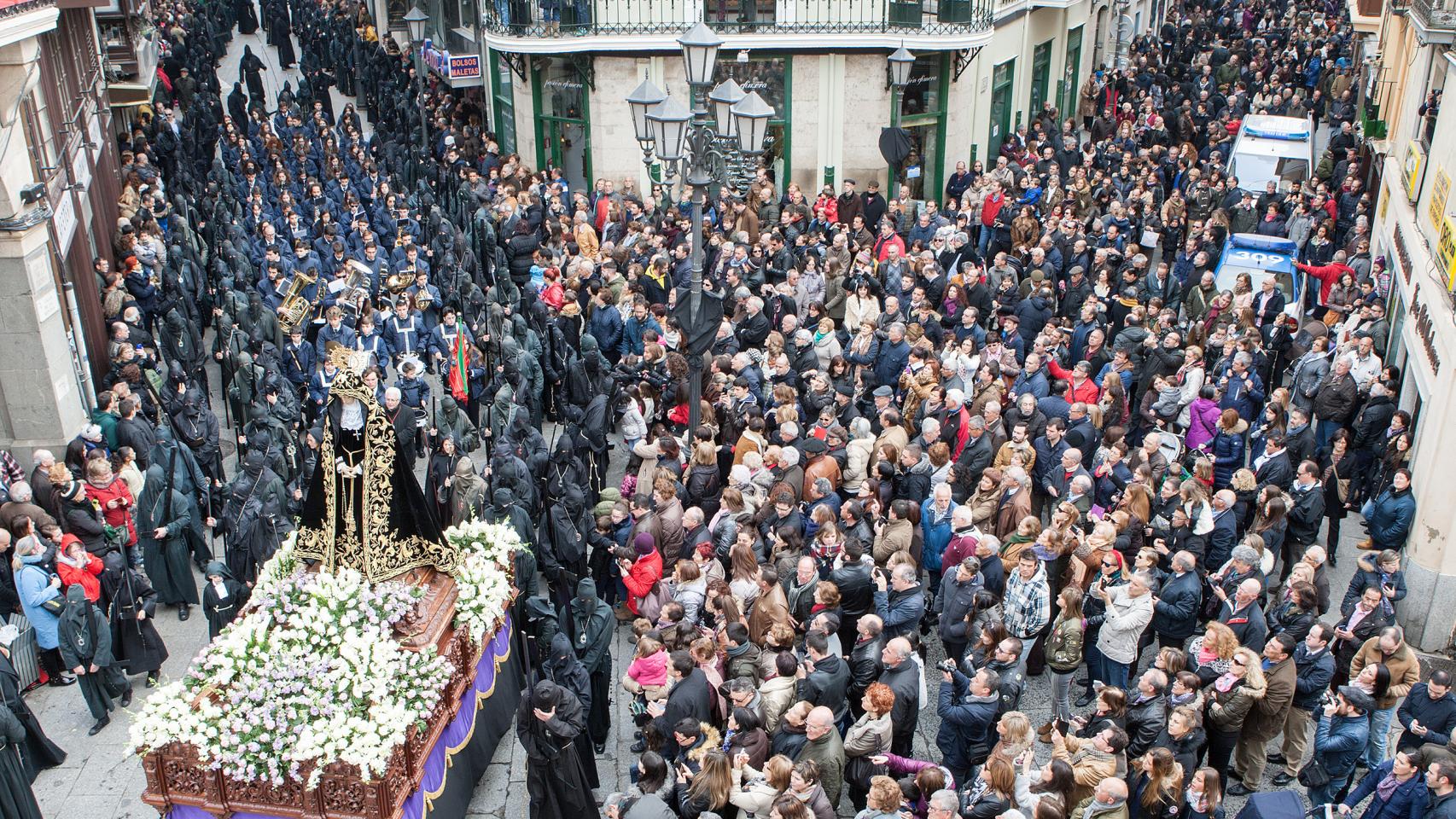 Desfile procesional de la Cofradía de Jesús Nazareno Vulgo Congregación