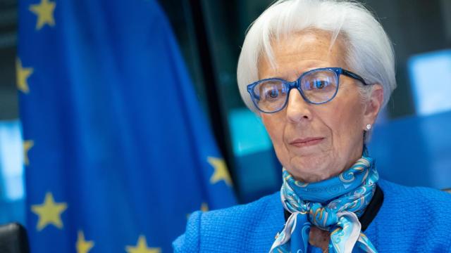 La presidenta del BCE, Christine Lagarde