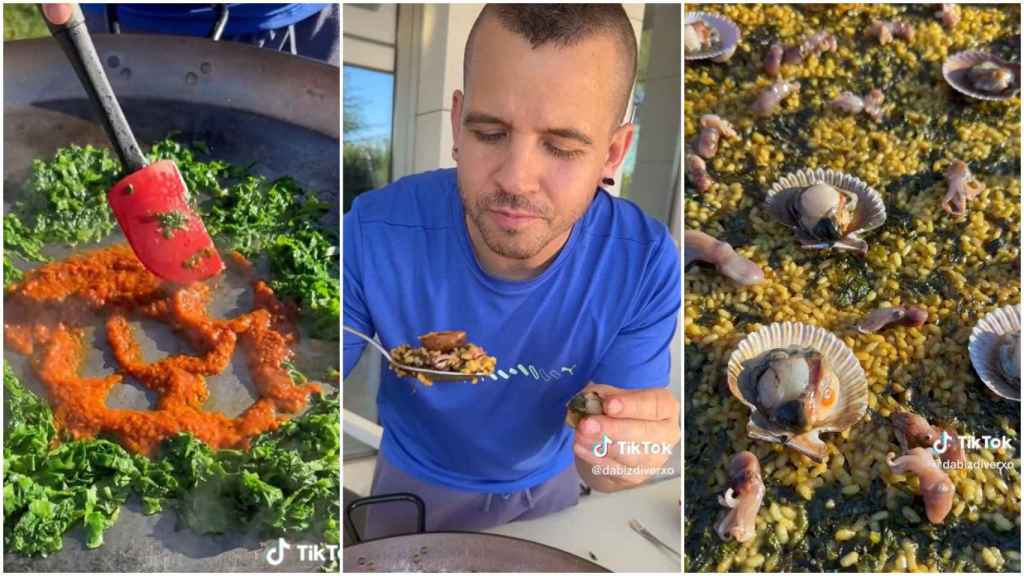 Así es la paella gallega de Dabiz Muñoz que no ha gustado ni a gallegos ni a valencianos