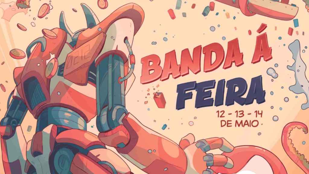 Cartel de Banda á Feira 2023.