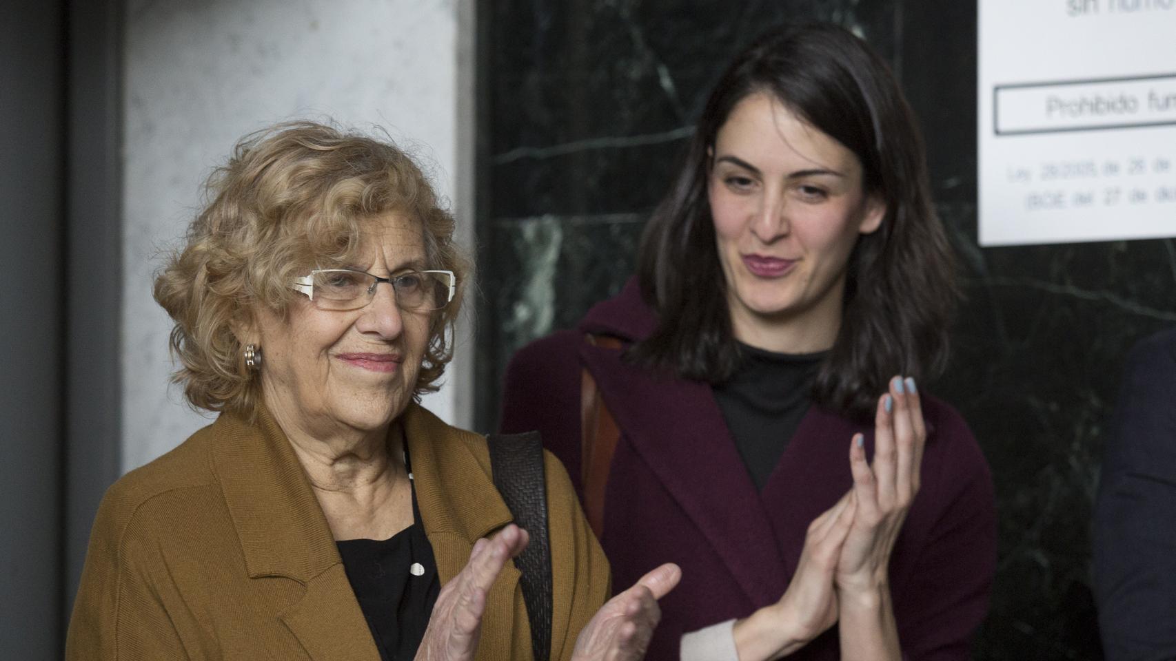 Rita Maestre y Manuela Carmena en una imagen de archivo.