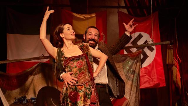 María Adánez  y Pepón Nieto, en '¡Ay, Carmela!' Foto: MarcosGPunto