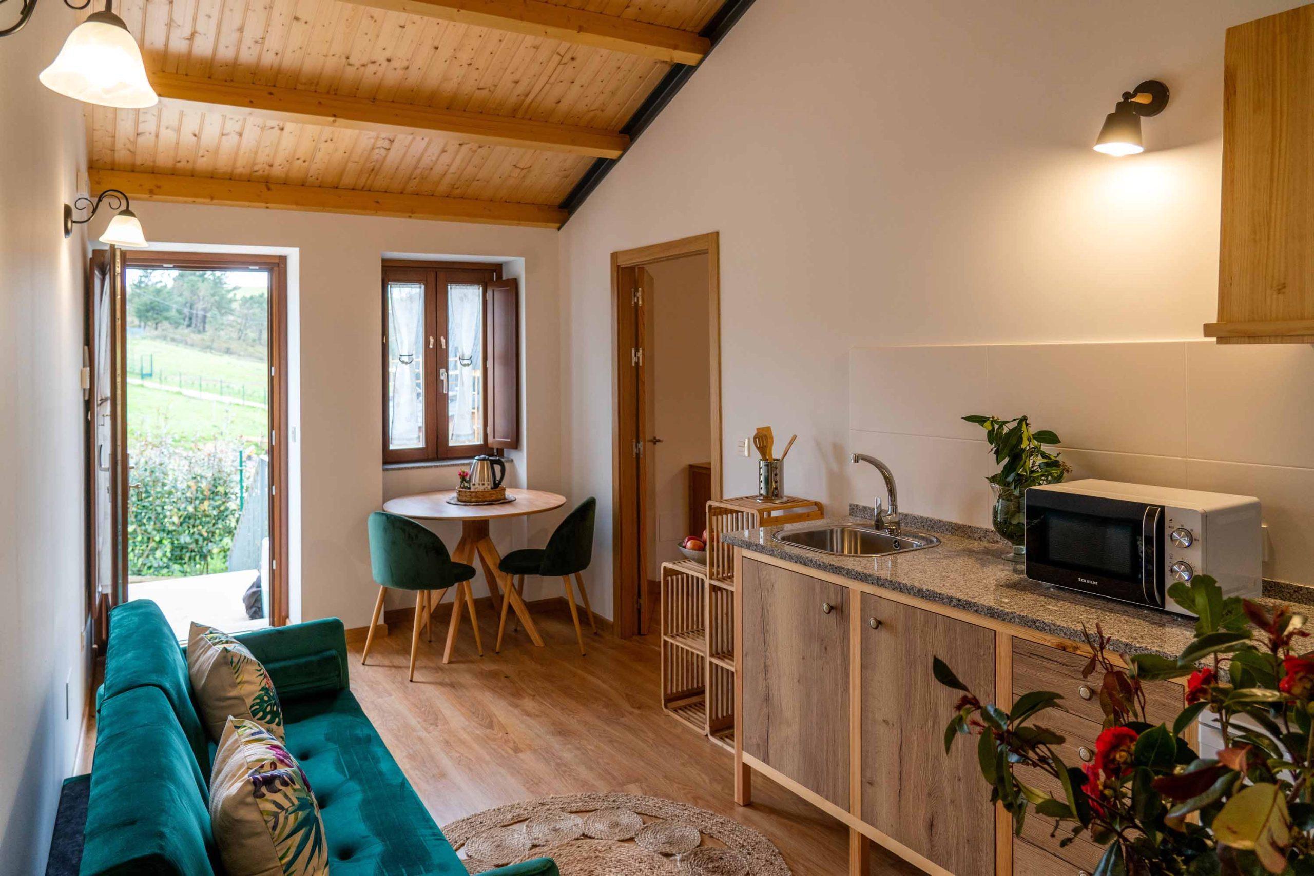 Apartamento de O Viso Ecovillage. Foto: Cedida