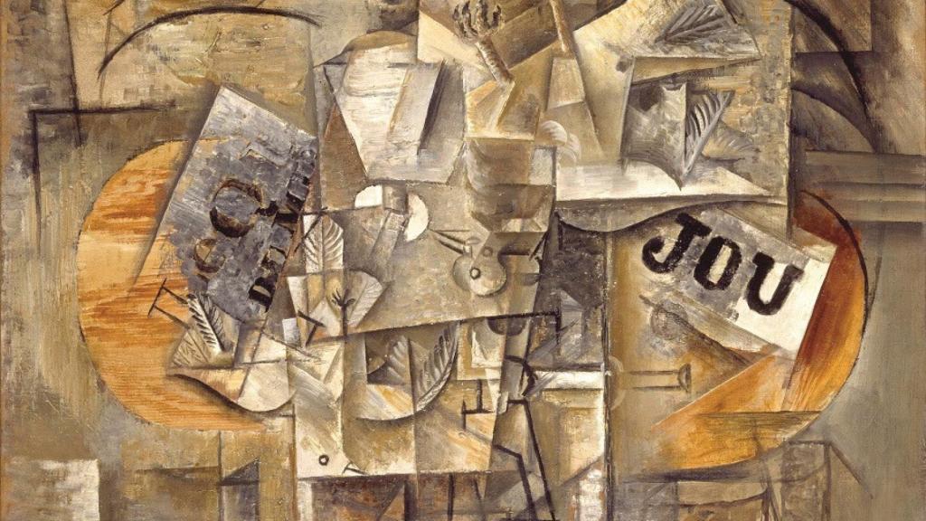 Pablo Picasso:  'Los pájaros muertos', 1912. Colección Telefónica. Museo Reina Sofía. Imagen: © Sucesión Pablo Picasso, VEGAP,  Madrid, 2023