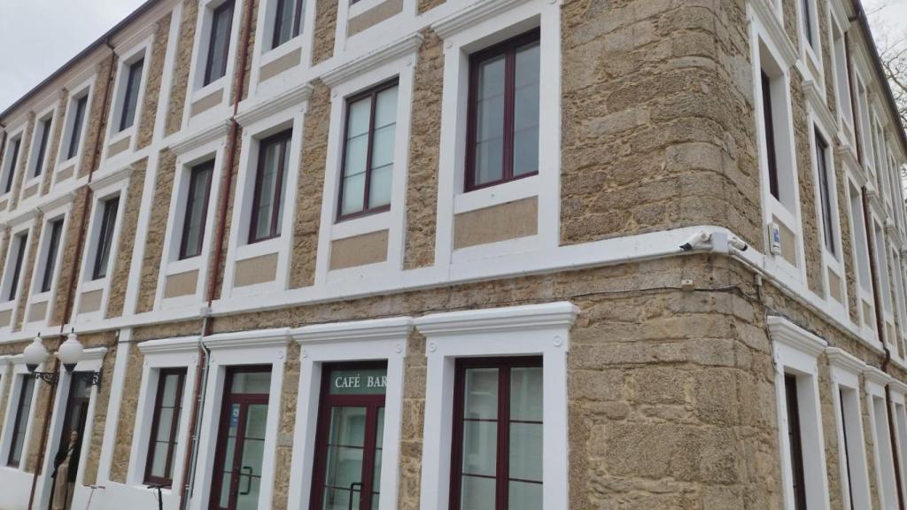 Edificio del antiguo balneario de Arteixo