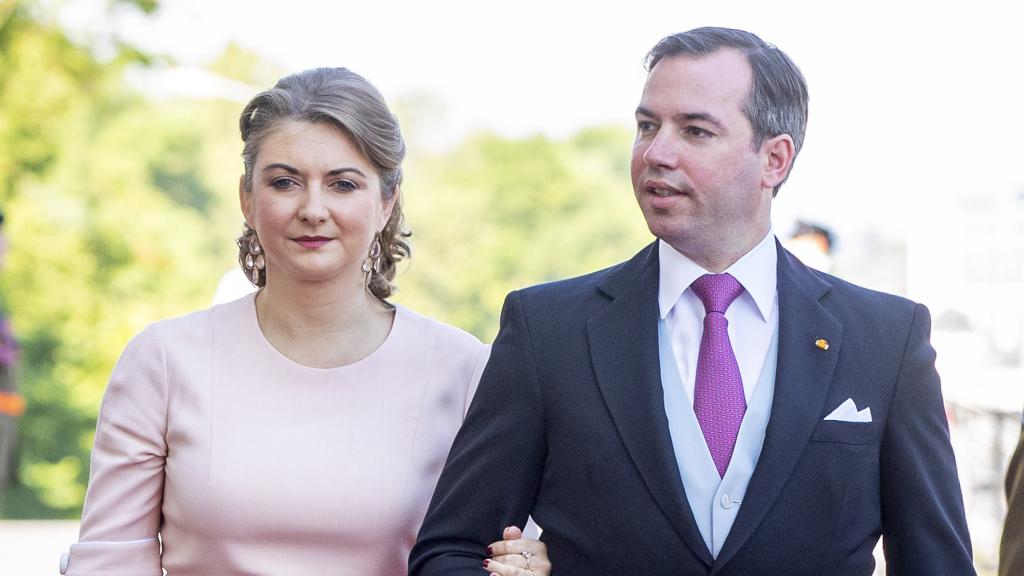 Guillermo y Stéphanie de Luxemburgo en una fotografía de archivo.