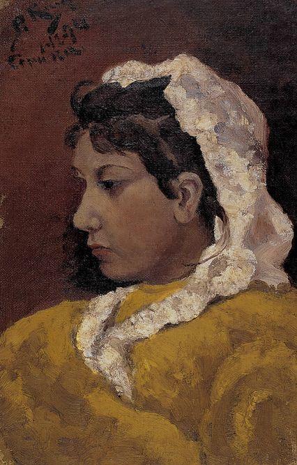 Pablo Picasso, Retrato de Lola (1894). Imagen: Museo Pablo Picasso de Málaga. © Sucesión Pablo Picasso, VEGAP, Madrid, 2023.