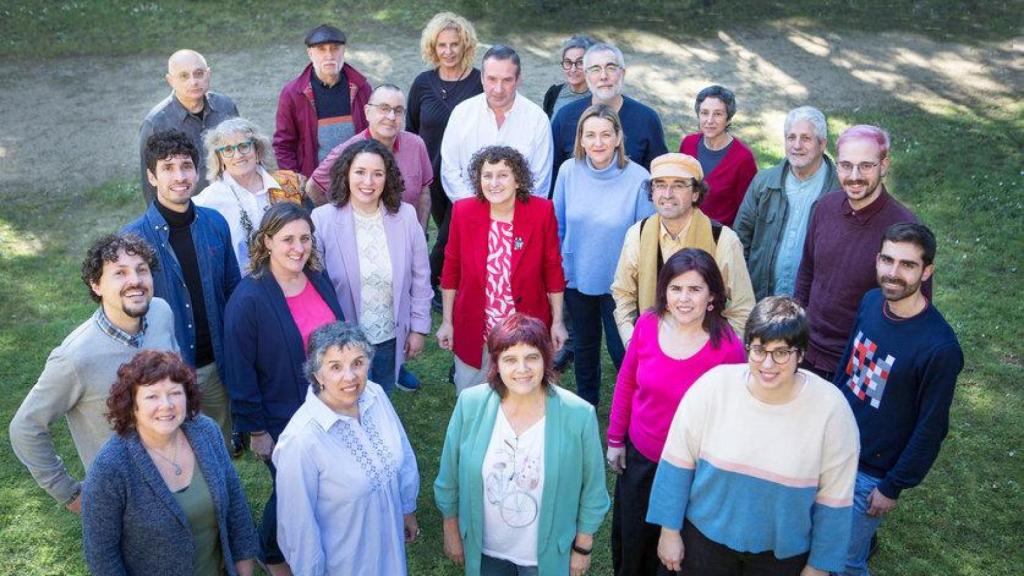 Miembros de la lsita electoral para el 28 M en Santiago