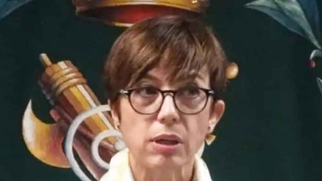 La exdirectora de la Guardia Civil, María Gámez, y su marido, Juan Carlos Martínez.