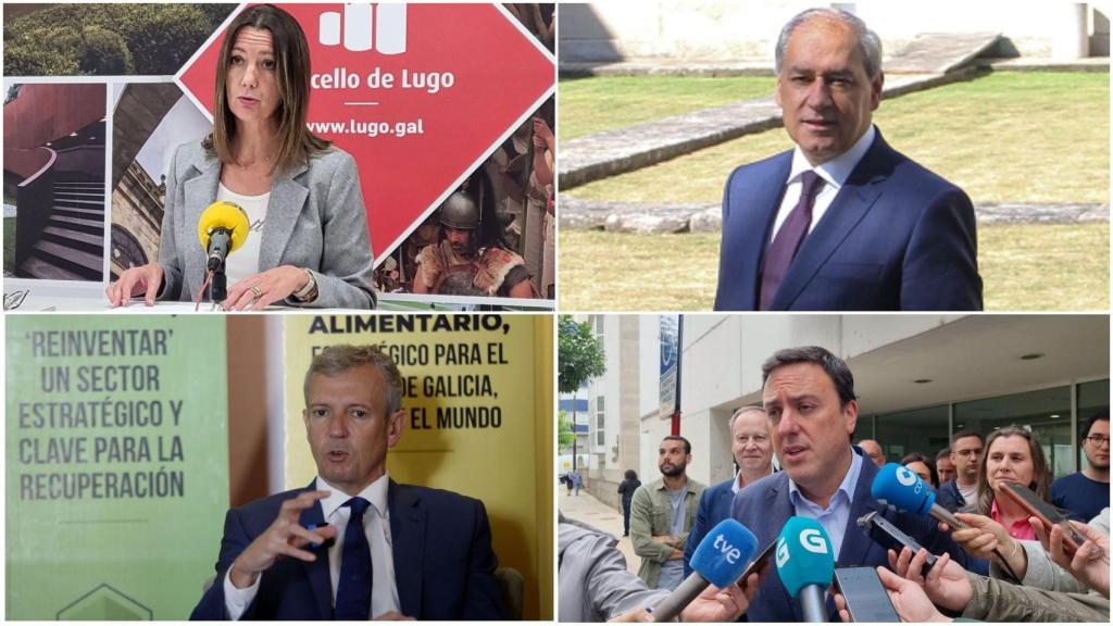 Lara Méndez, Tomé, Rueda y Formoso.