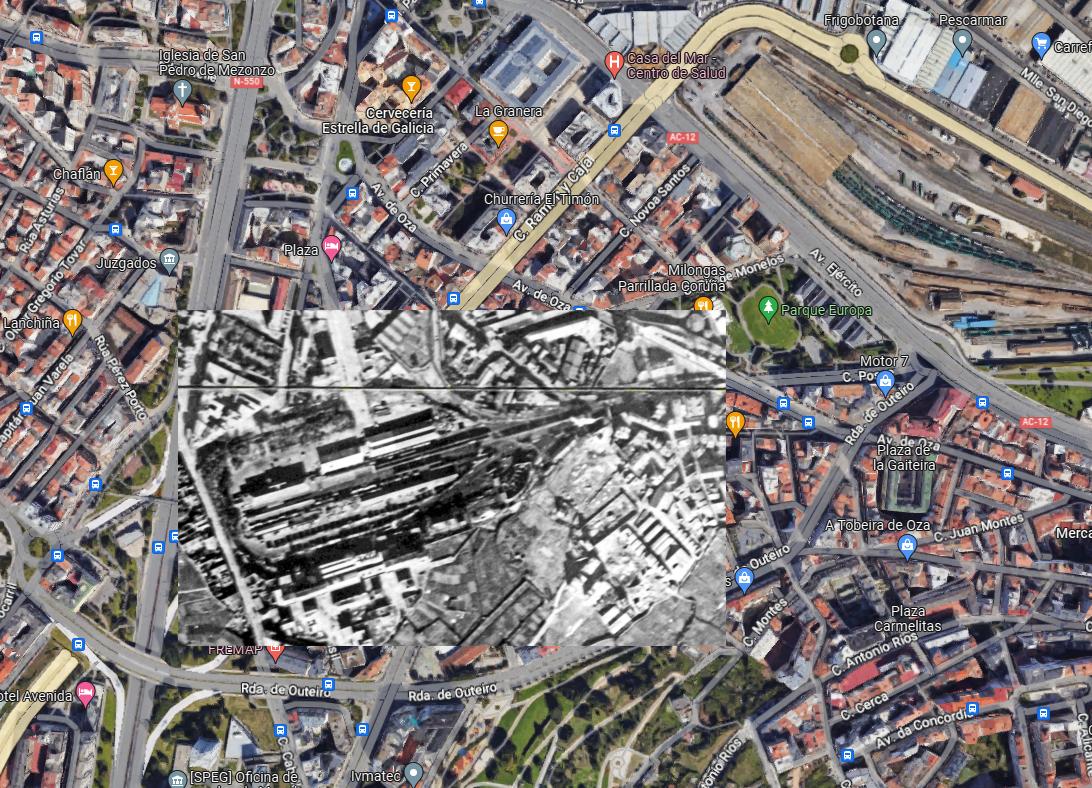 Fotomontaje. Estación del Norte