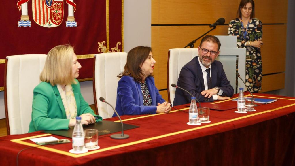 Valcarce, Robles y Mato esta mañana