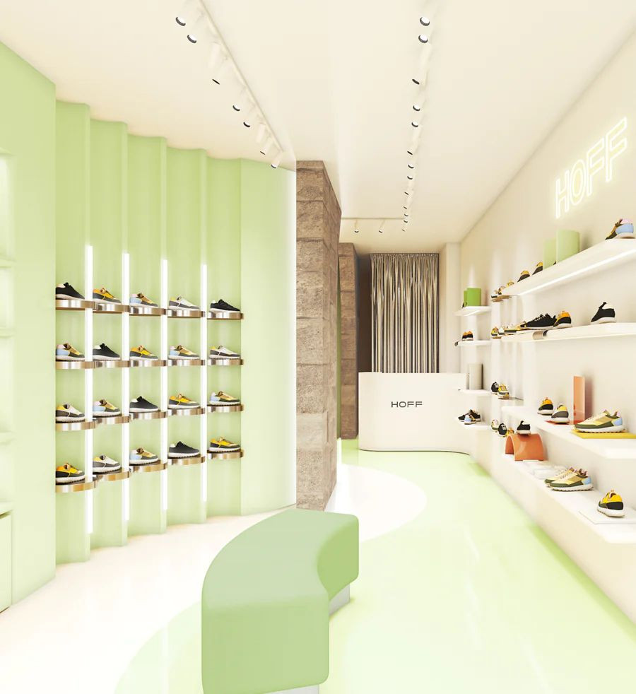 Así será el interior de la tienda de Hoff en Príncipe. Foto: Hoff