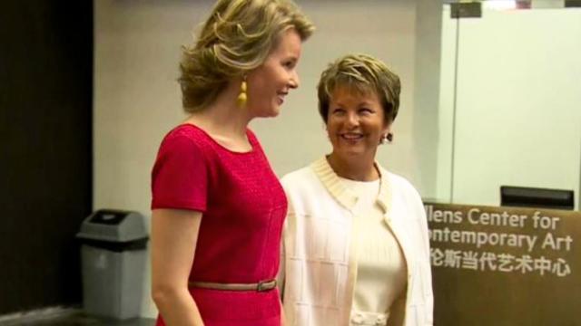 La Reina y la baronesa, en una imagen de archivo.