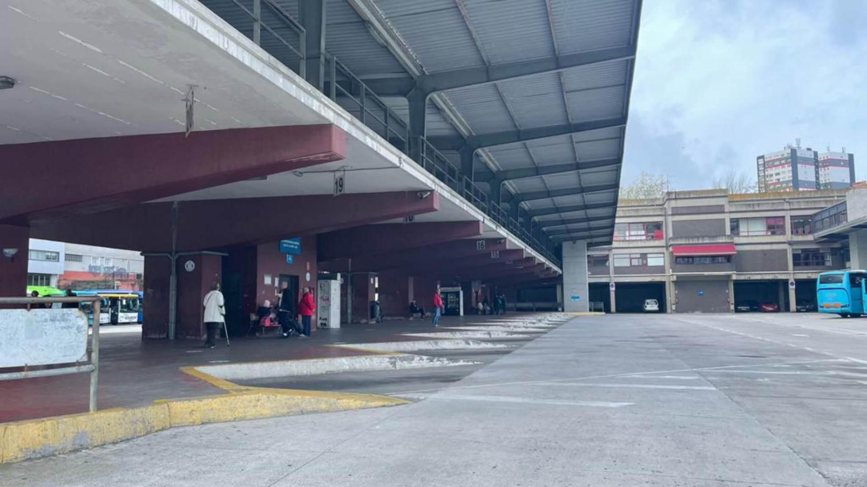 Estación de autobús de A Coruña.