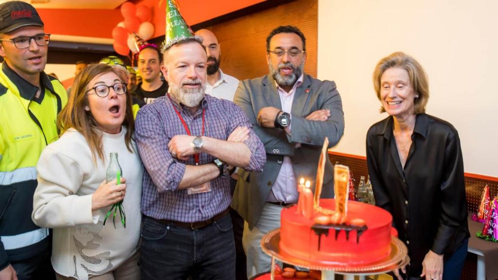 Celebración del 70 aniversario de la primera botella fabricada en España