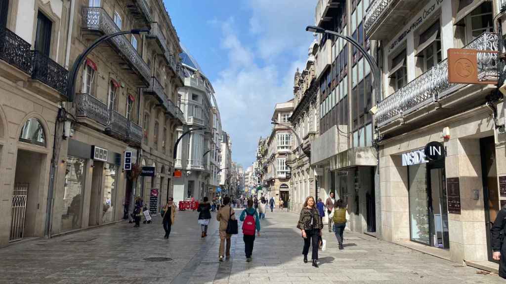 Calle Príncipe de Vigo.
