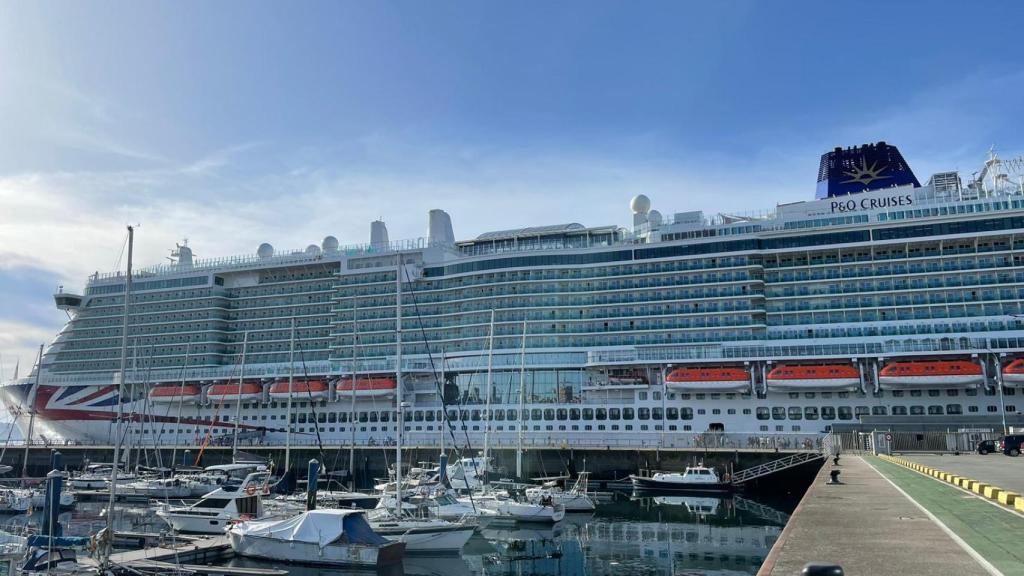 El crucero ‘Arvia’ en una imagen de archivo.