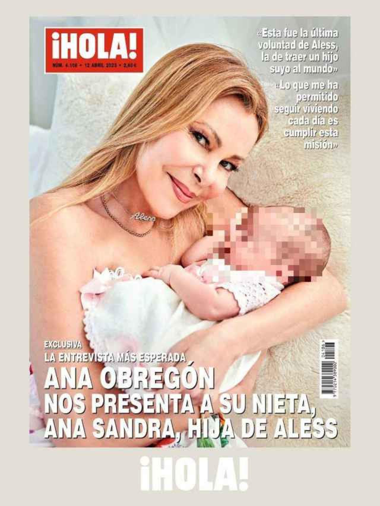 Portada de la revista '¡HOLA!'